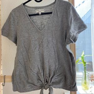 Madewell Tie-knot T-shirt